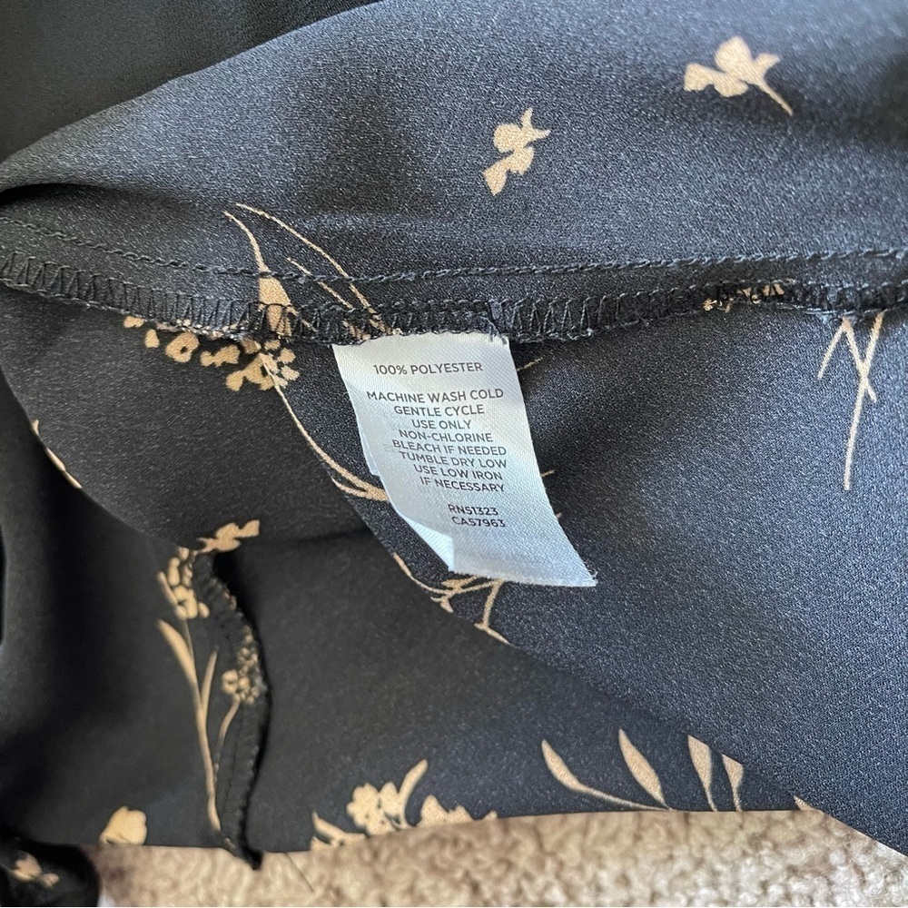 Black/Tan Sheer Halogen Skirt - Picture 5 of 6